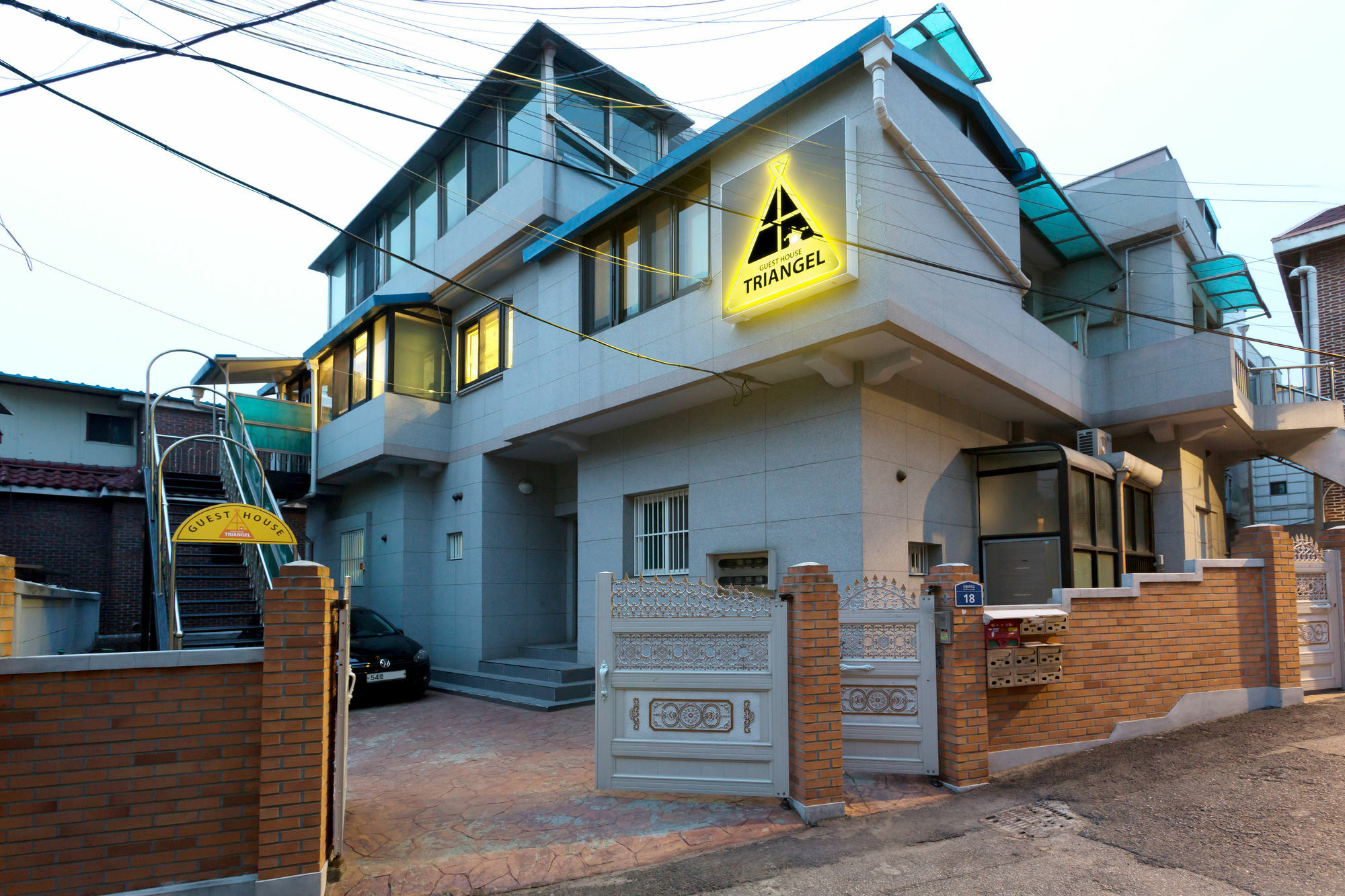 Triangel Guesthouse Seoul Exterior foto